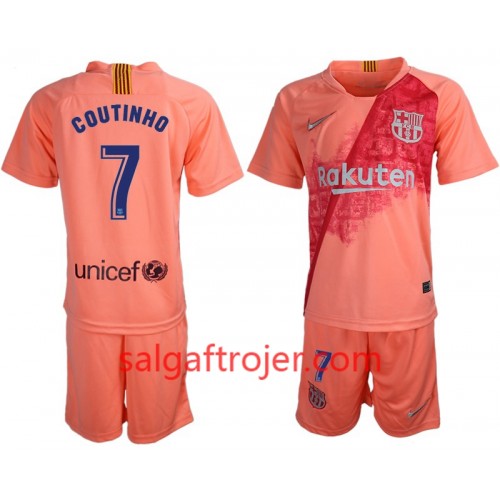 FC Barcelona Fodboldtrøjer Coutinho 7 Børn 3. sæt 2018/19 Kort ærmer FC Barcelona Fodboldtrøjer Coutinho 7 Børn 3. sæt 2018/19 Kort ærmer